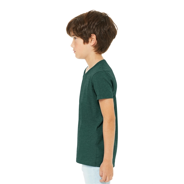 BELLA+CANVAS Youth Heather CVC Tee - BELLA+CANVAS Youth Heather CVC Tee - Image 22 of 88