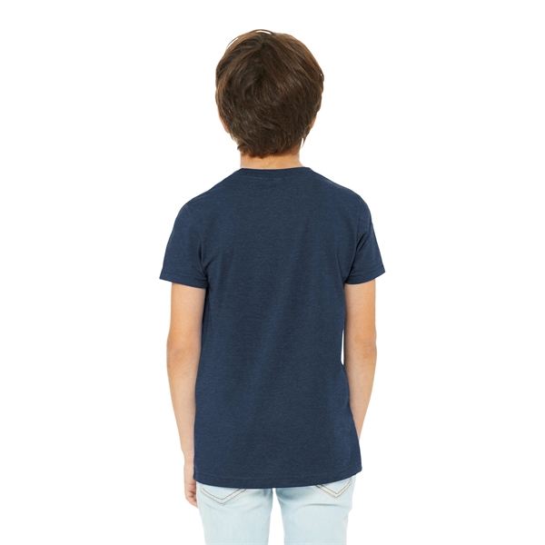 BELLA+CANVAS Youth Heather CVC Tee - BELLA+CANVAS Youth Heather CVC Tee - Image 26 of 88
