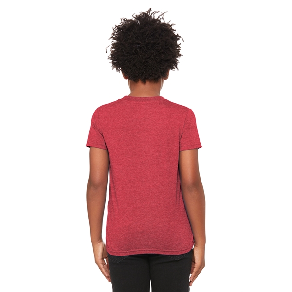 BELLA+CANVAS Youth Heather CVC Tee - BELLA+CANVAS Youth Heather CVC Tee - Image 31 of 88