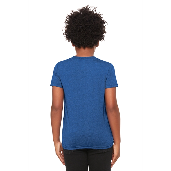 BELLA+CANVAS Youth Heather CVC Tee - BELLA+CANVAS Youth Heather CVC Tee - Image 36 of 88
