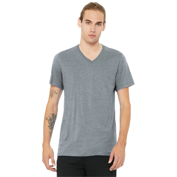 BELLA+CANVAS Unisex Heather CVC V-Neck Tee - BELLA+CANVAS Unisex Heather CVC V-Neck Tee - Image 0 of 58