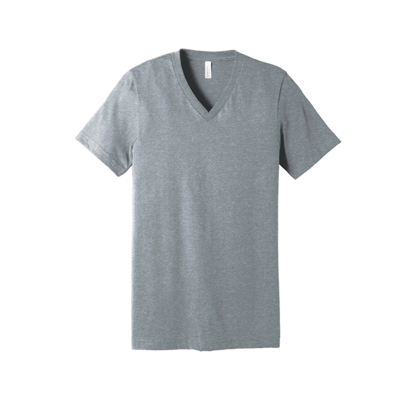 BELLA+CANVAS Unisex Heather CVC V-Neck Tee - BELLA+CANVAS Unisex Heather CVC V-Neck Tee - Image 3 of 58
