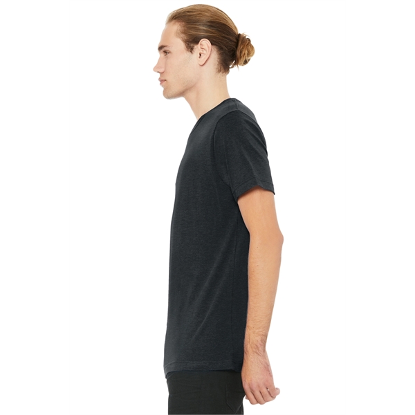 BELLA+CANVAS Unisex Heather CVC V-Neck Tee - BELLA+CANVAS Unisex Heather CVC V-Neck Tee - Image 12 of 58