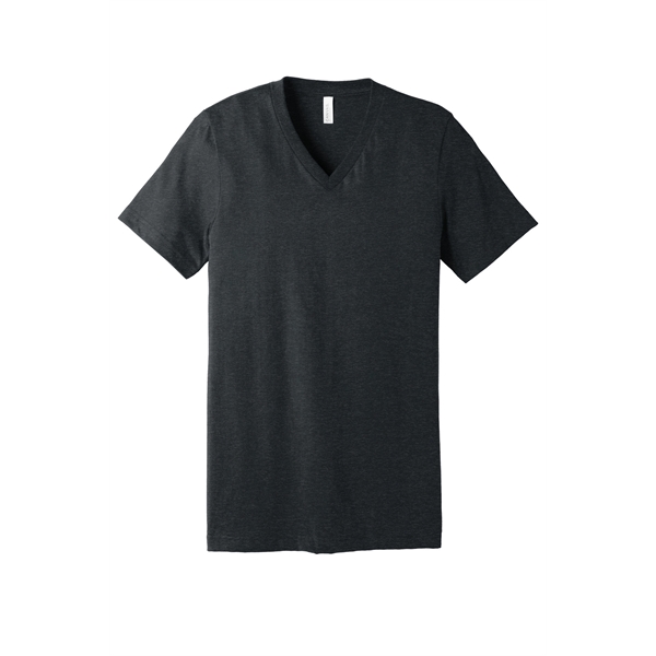 BELLA+CANVAS Unisex Heather CVC V-Neck Tee - BELLA+CANVAS Unisex Heather CVC V-Neck Tee - Image 13 of 58