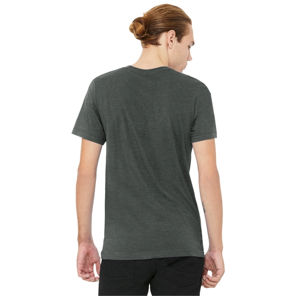 BELLA+CANVAS Unisex Heather CVC V-Neck Tee - BELLA+CANVAS Unisex Heather CVC V-Neck Tee - Image 16 of 58