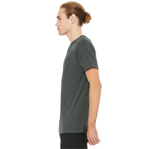BELLA+CANVAS Unisex Heather CVC V-Neck Tee - BELLA+CANVAS Unisex Heather CVC V-Neck Tee - Image 17 of 58