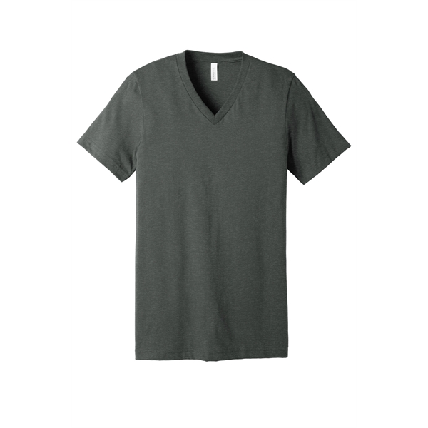 BELLA+CANVAS Unisex Heather CVC V-Neck Tee - BELLA+CANVAS Unisex Heather CVC V-Neck Tee - Image 18 of 58