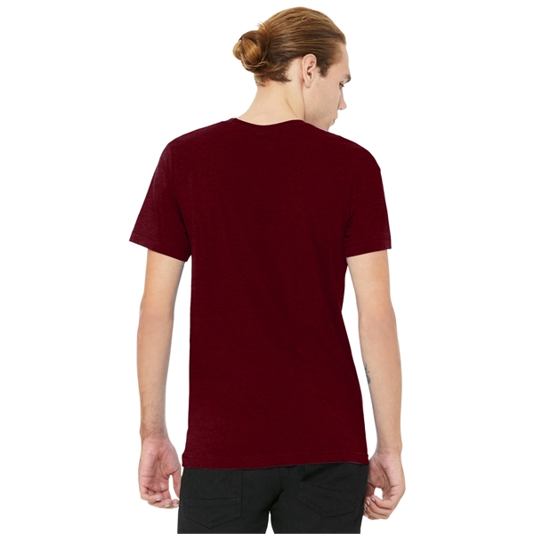 BELLA+CANVAS Unisex Heather CVC V-Neck Tee - BELLA+CANVAS Unisex Heather CVC V-Neck Tee - Image 21 of 58