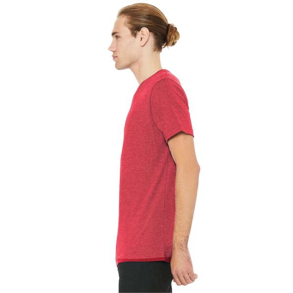 BELLA+CANVAS Unisex Heather CVC V-Neck Tee - BELLA+CANVAS Unisex Heather CVC V-Neck Tee - Image 37 of 58