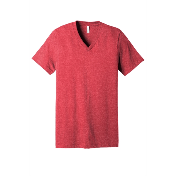 BELLA+CANVAS Unisex Heather CVC V-Neck Tee - BELLA+CANVAS Unisex Heather CVC V-Neck Tee - Image 38 of 58