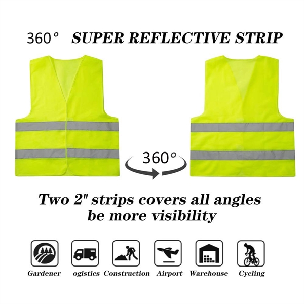 Safety Reflective Vest - Safety Reflective Vest - Image 2 of 2