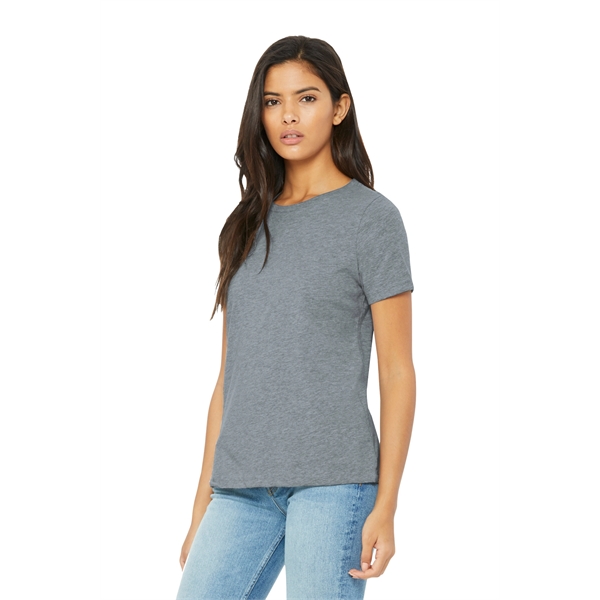 BELLA+CANVAS Women's Relaxed CVC Tee - BELLA+CANVAS Women's Relaxed CVC Tee - Image 4 of 77