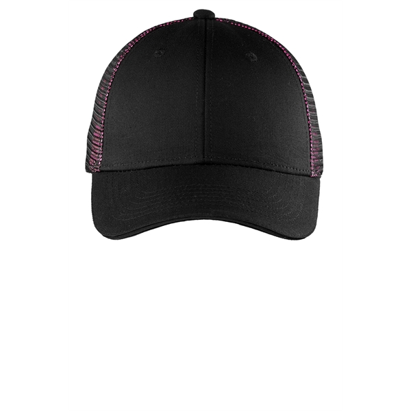 Port Authority Double Mesh Snapback Sandwich Bill Cap. - Port Authority Double Mesh Snapback Sandwich Bill Cap. - Image 9 of 9