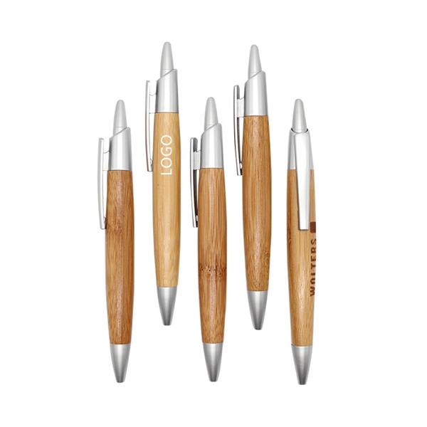 Bamboo Ballpoint Pens - Bamboo Ballpoint Pens - Image 0 of 3