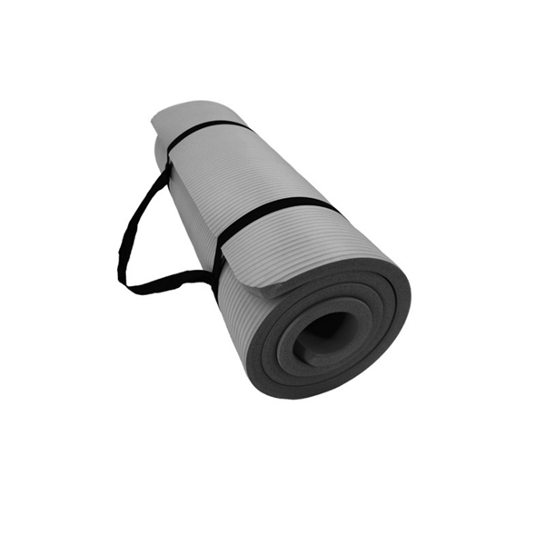 Yoga Mat Exercise Gym Fitness Equipment with Carrying Strap - Yoga Mat Exercise Gym Fitness Equipment with Carrying Strap - Image 1 of 4