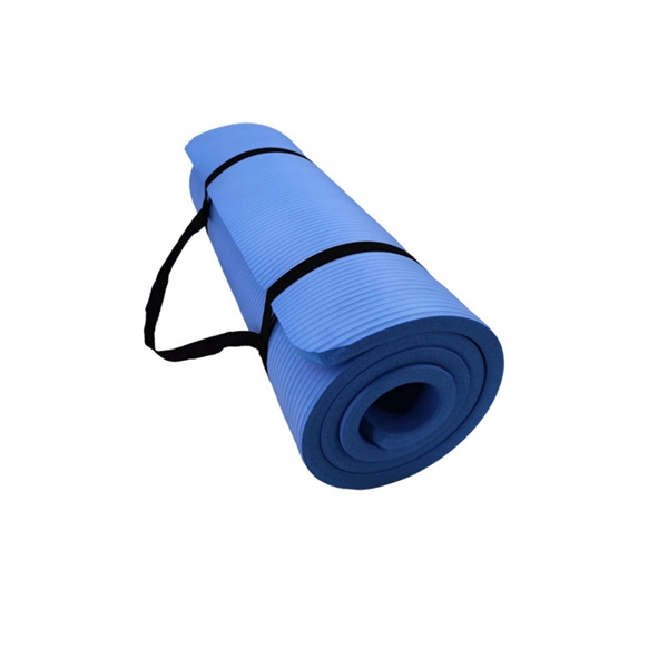 Yoga Mat Exercise Gym Fitness Equipment with Carrying Strap - Yoga Mat Exercise Gym Fitness Equipment with Carrying Strap - Image 2 of 4