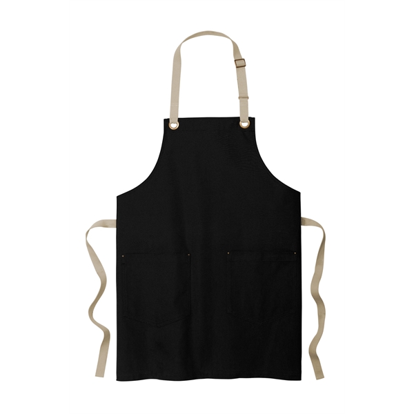 Custom Port Authority Canvas Full-Length Two-Pocket Apron