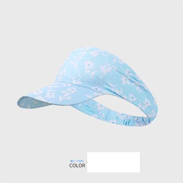 Sweat-Proof Sports Headband Empty Top Hat Cap - Sweat-Proof Sports Headband Empty Top Hat Cap - Image 2 of 3