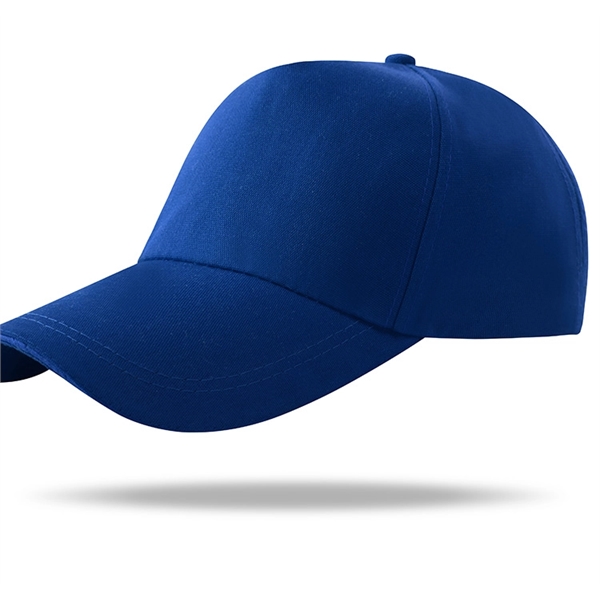 Poly-Canvas Structured 5 Panel Caps w/ Metal Tuck in Buckle - Poly-Canvas Structured 5 Panel Caps w/ Metal Tuck in Buckle - Image 6 of 9