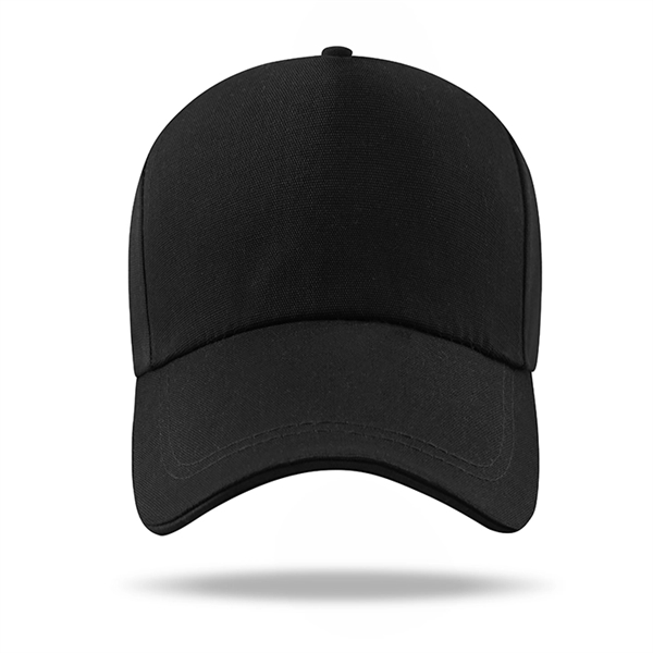 Poly-Canvas Structured 5 Panel Caps w/ Metal Tuck in Buckle - Poly-Canvas Structured 5 Panel Caps w/ Metal Tuck in Buckle - Image 7 of 9