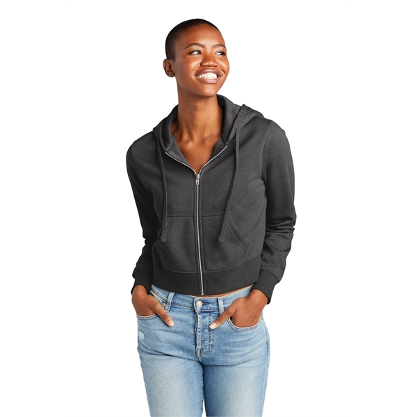 District Women's V.I.T. Fleece Full-Zip Hoodie - District Women's V.I.T. Fleece Full-Zip Hoodie - Image 16 of 30