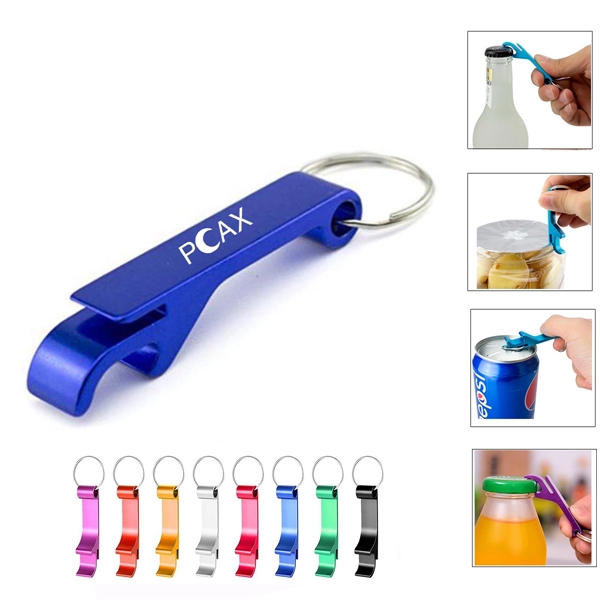 Aluminum Opener Keychain - Aluminum Opener Keychain - Image 0 of 1