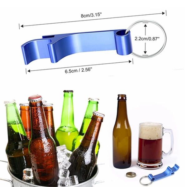 Aluminum Opener Keychain - Aluminum Opener Keychain - Image 1 of 1