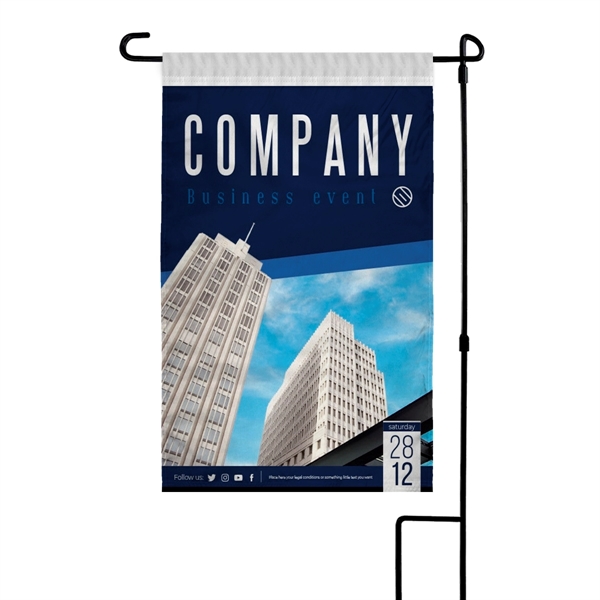 Custom Digital Print Garden Flag 12" x 18" W-Poly - Custom Digital Print Garden Flag 12" x 18" W-Poly - Image 0 of 0