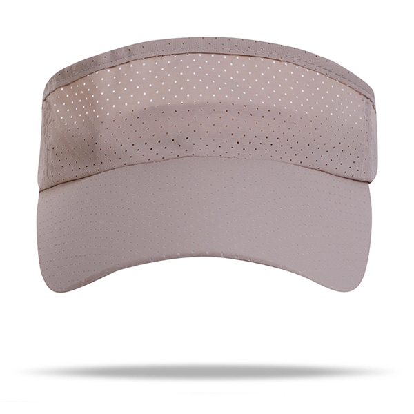 Quick Dry Lightweight Sporty Sun Visors w/ Plastic Buckle - Quick Dry Lightweight Sporty Sun Visors w/ Plastic Buckle - Image 5 of 11