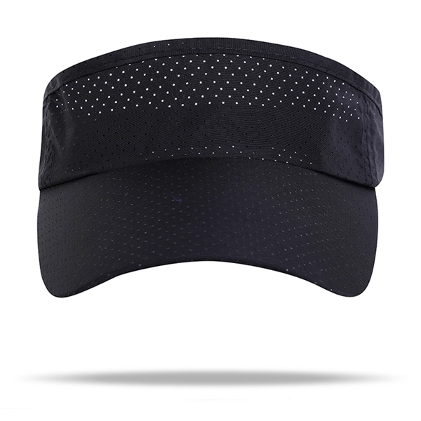 Quick Dry Lightweight Sporty Sun Visors w/ Plastic Buckle - Quick Dry Lightweight Sporty Sun Visors w/ Plastic Buckle - Image 6 of 11