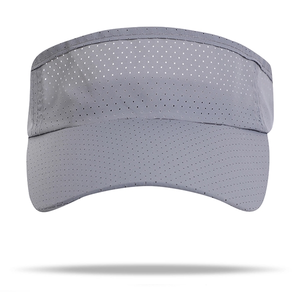 Quick Dry Lightweight Sporty Sun Visors w/ Plastic Buckle - Quick Dry Lightweight Sporty Sun Visors w/ Plastic Buckle - Image 8 of 11