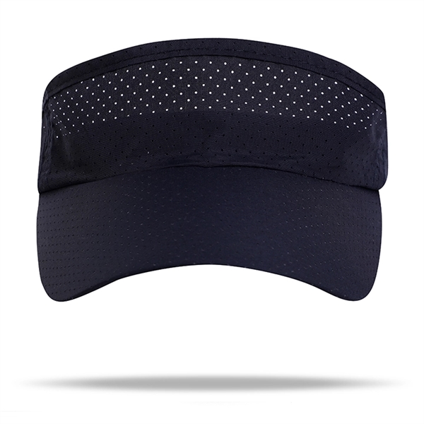 Quick Dry Lightweight Sporty Sun Visors w/ Plastic Buckle - Quick Dry Lightweight Sporty Sun Visors w/ Plastic Buckle - Image 9 of 11