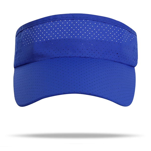 Quick Dry Lightweight Sporty Sun Visors w/ Plastic Buckle - Quick Dry Lightweight Sporty Sun Visors w/ Plastic Buckle - Image 10 of 11
