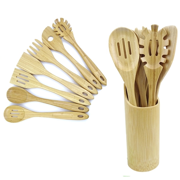 Bamboo Cooking Utensils - Bamboo Cooking Utensils - Image 0 of 2