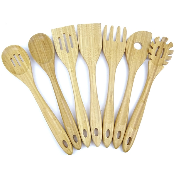 Bamboo Cooking Utensils - Bamboo Cooking Utensils - Image 1 of 2