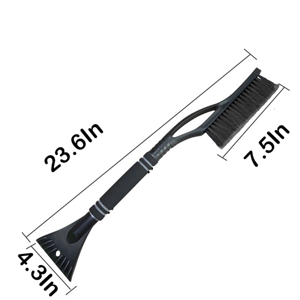 2-in-1 Ice Scraper with Brush for Car - 2-in-1 Ice Scraper with Brush for Car - Image 2 of 2