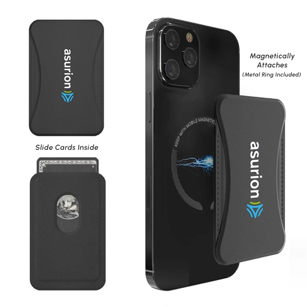 Magnet Phone Wallet & Stand - Magnet Phone Wallet & Stand - Image 3 of 5
