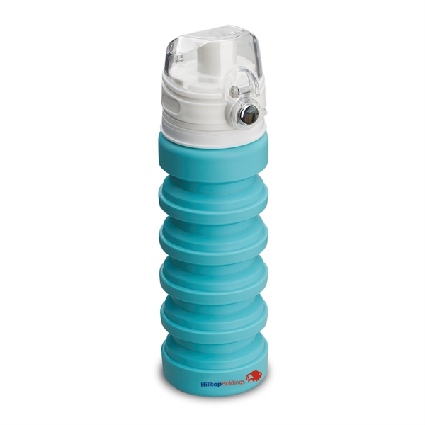 Pearch 17oz Silicone Collapsible Water Bottle - Pearch 17oz Silicone Collapsible Water Bottle - Image 0 of 15