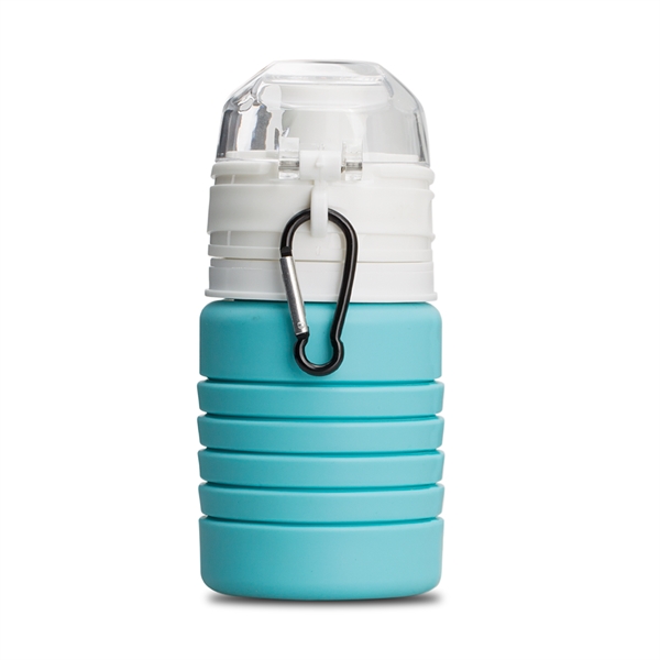Pearch 17oz Silicone Collapsible Water Bottle - Pearch 17oz Silicone Collapsible Water Bottle - Image 4 of 15