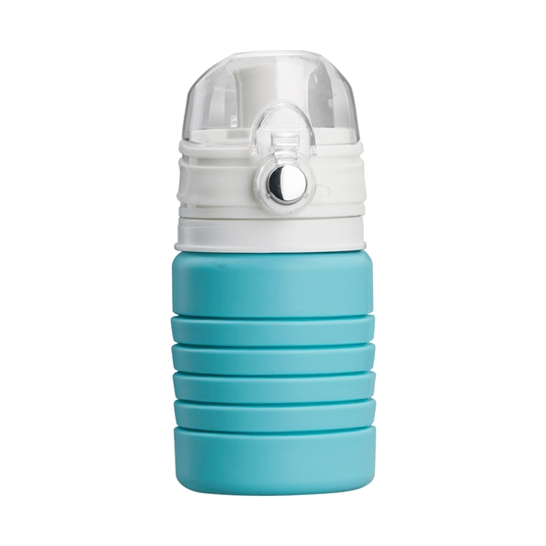 Pearch 17oz Silicone Collapsible Water Bottle - Pearch 17oz Silicone Collapsible Water Bottle - Image 8 of 15