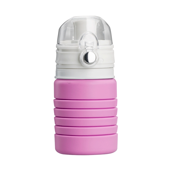 Pearch 17oz Silicone Collapsible Water Bottle - Pearch 17oz Silicone Collapsible Water Bottle - Image 9 of 15