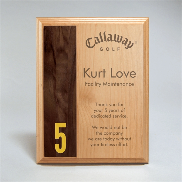 Two-Tone Wood Plaque, 8x10 - Two-Tone Wood Plaque, 8x10 - Image 0 of 0