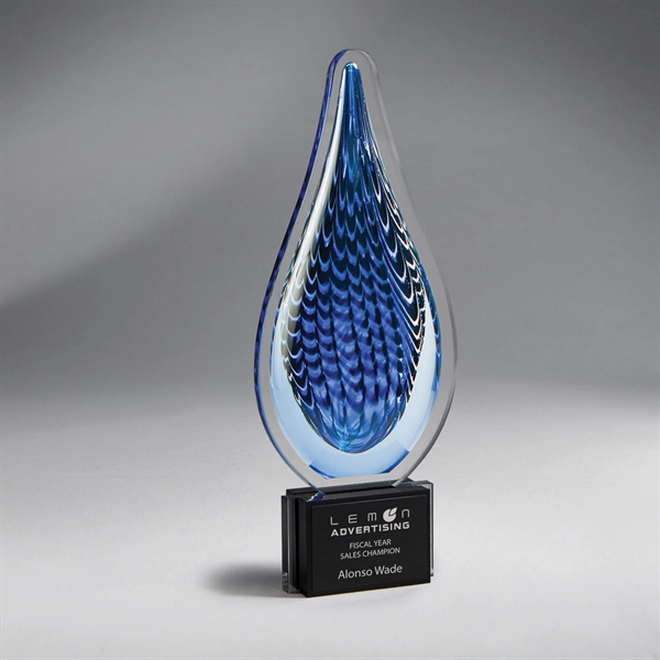Blue Acrylic Color Drops, Large