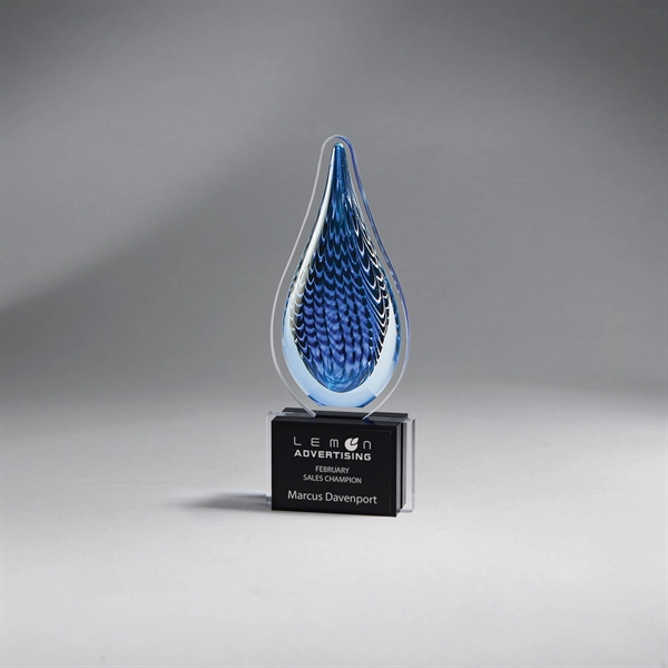 Blue Acrylic Color Drops, Small
