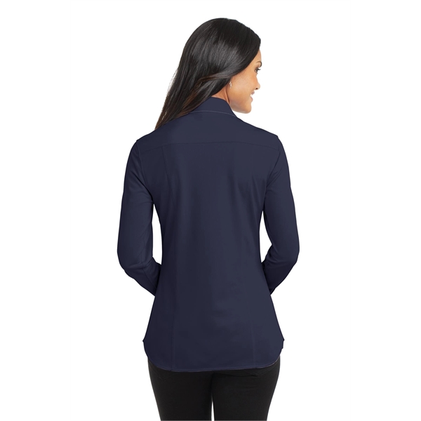 Port Authority Women's Dimension Knit Dress Shirt. - Port Authority Women's Dimension Knit Dress Shirt. - Image 10 of 25