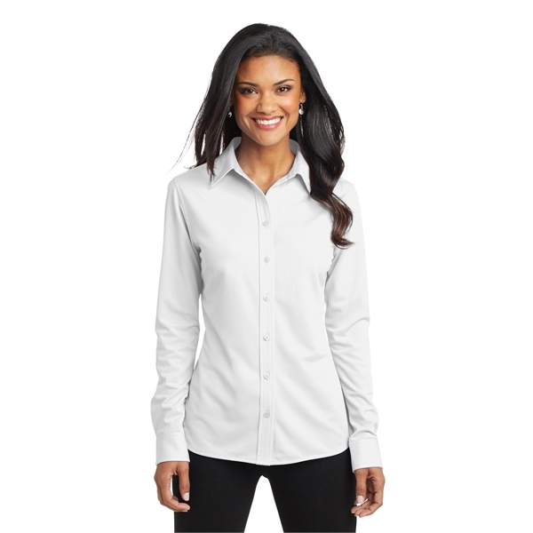 Port Authority Women's Dimension Knit Dress Shirt. - Port Authority Women's Dimension Knit Dress Shirt. - Image 25 of 25