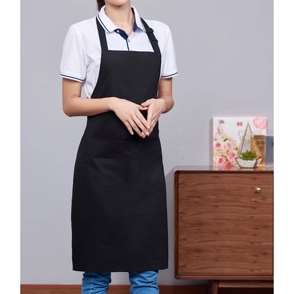 12 oz. 100% Cotton Waterproof Kitchen Apron w/ 2 Pockets - 12 oz. 100% Cotton Waterproof Kitchen Apron w/ 2 Pockets - Image 8 of 10