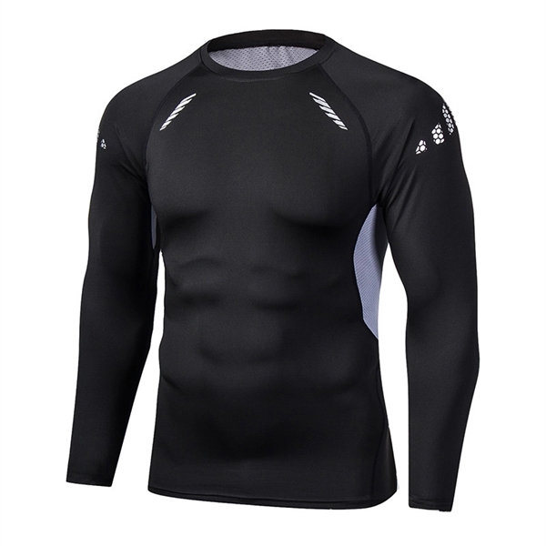 Men's Thermal Long Sleeve Compression Shirts - Men's Thermal Long Sleeve Compression Shirts - Image 11 of 11