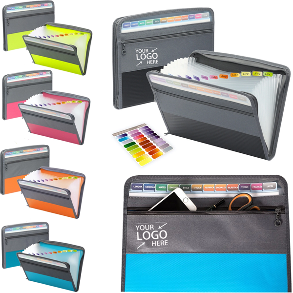 In Stock Expanding File Folder with Label Gift - In Stock Expanding File Folder with Label Gift - Image 0 of 10