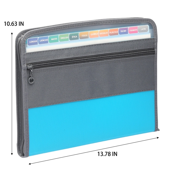 In Stock Expanding File Folder with Label Gift - In Stock Expanding File Folder with Label Gift - Image 1 of 10